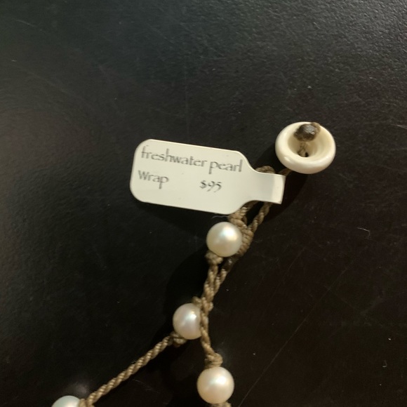 Tula Blue freshwater pearl wrap necklace - Picture 3 of 3